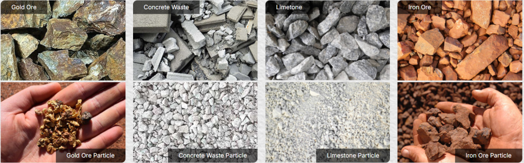 Wide Range of Raw Material Compatibility
